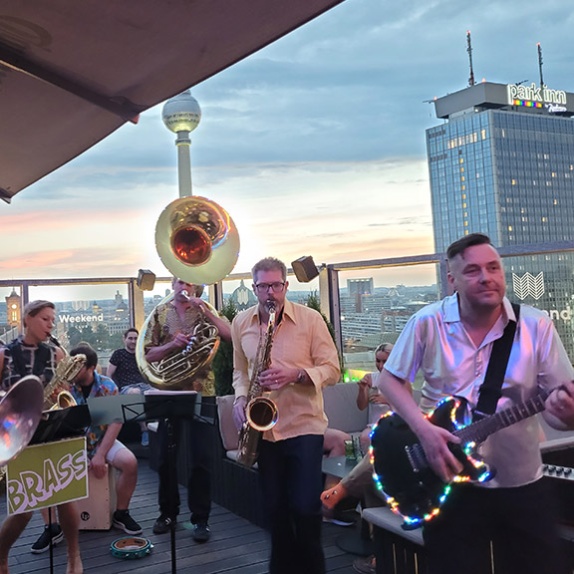 Musik beim Sommerfest